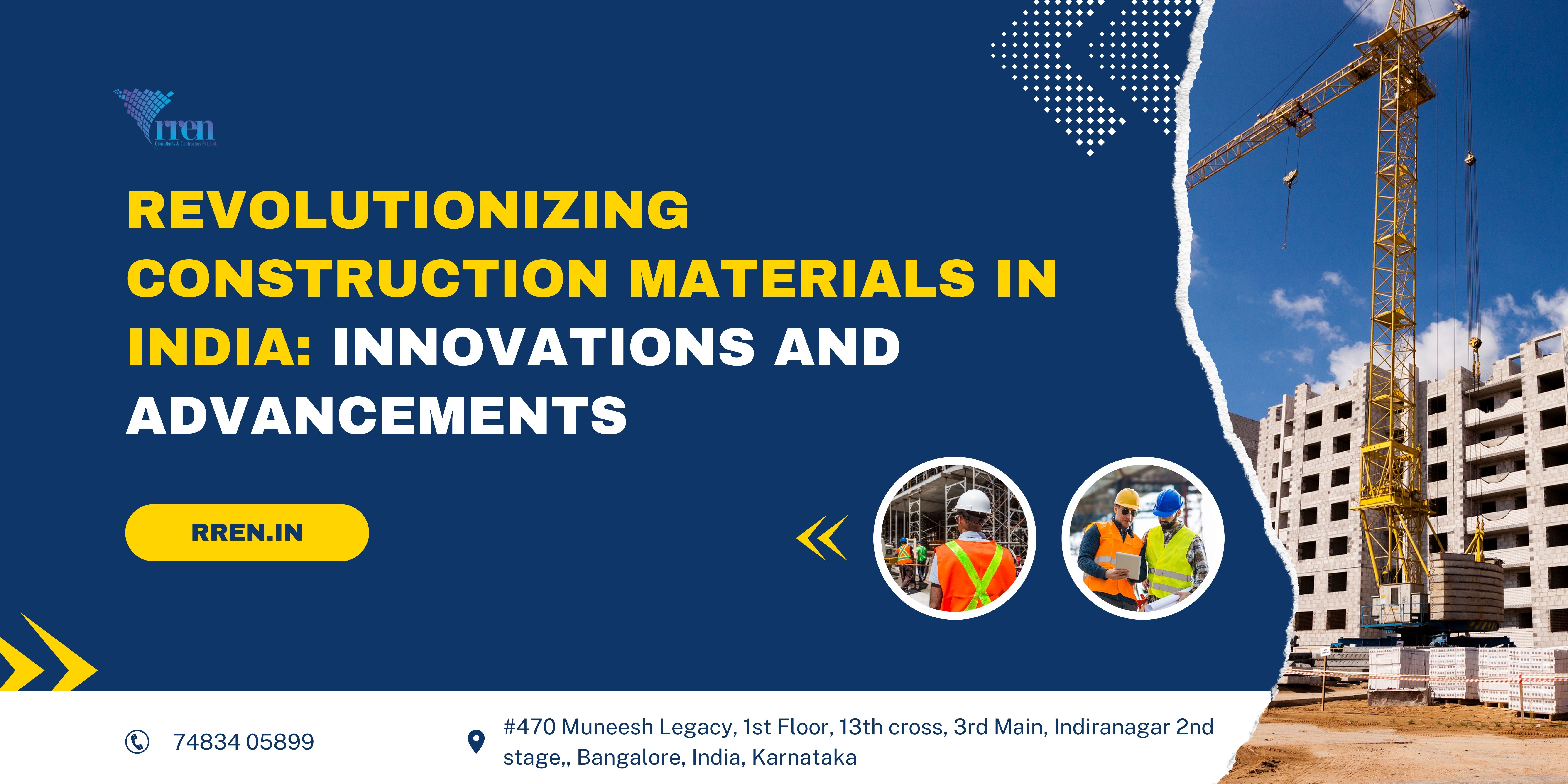 Revolutionizing Construction Materials in India: Innovations and Advancements