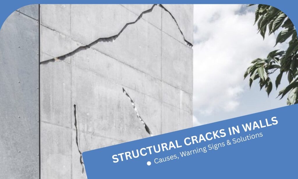 Structural Cracks in Walls: Causes, Warning Signs & Solutions